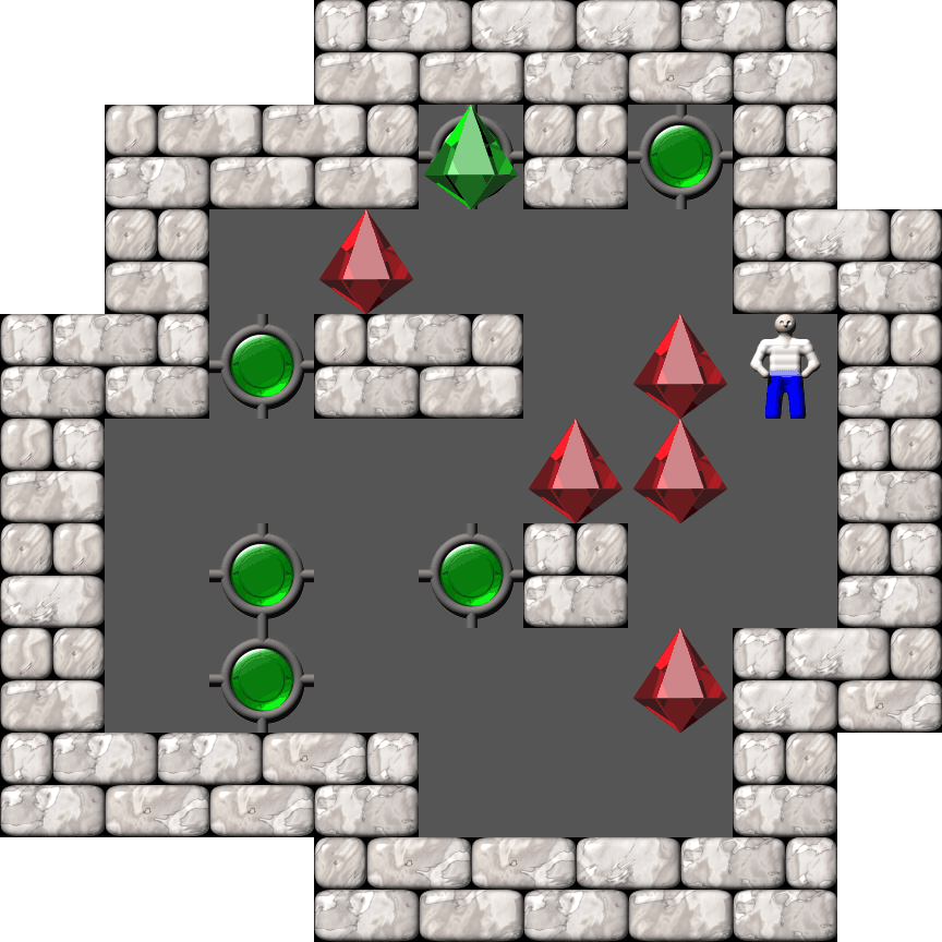 Sokoban Ionic Catalysts level 1071